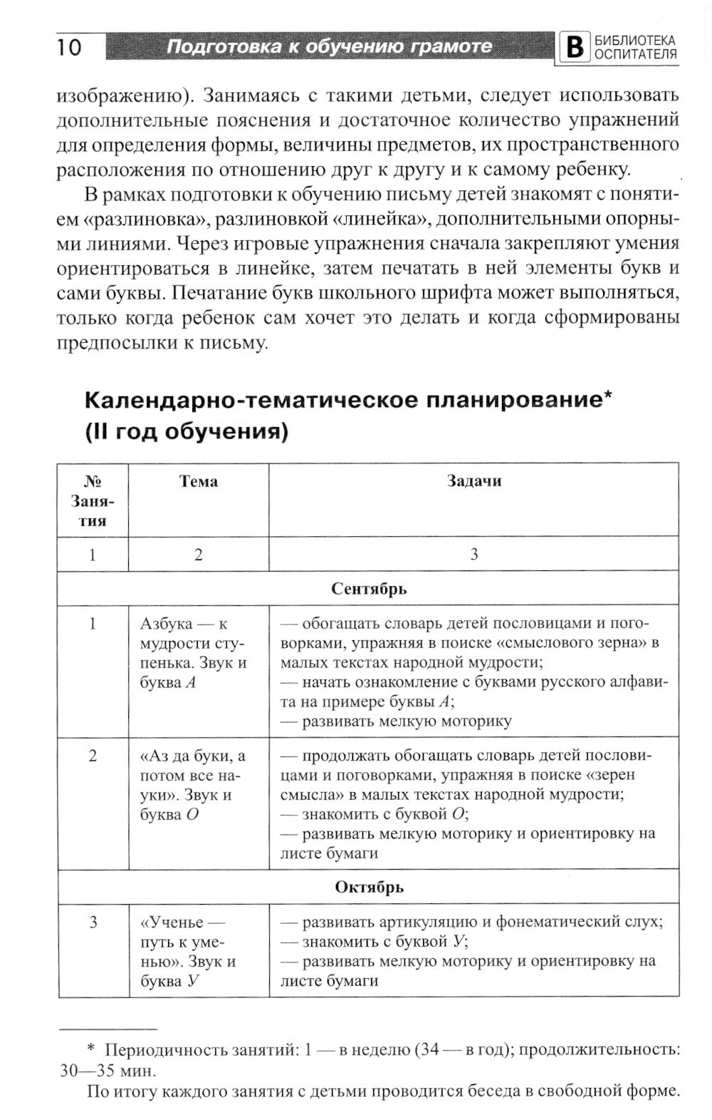 Подготовка старших дошкольников к обучению грамоте: Методическое пособие. 2 heures. Ч. 2 (второй год обучения)