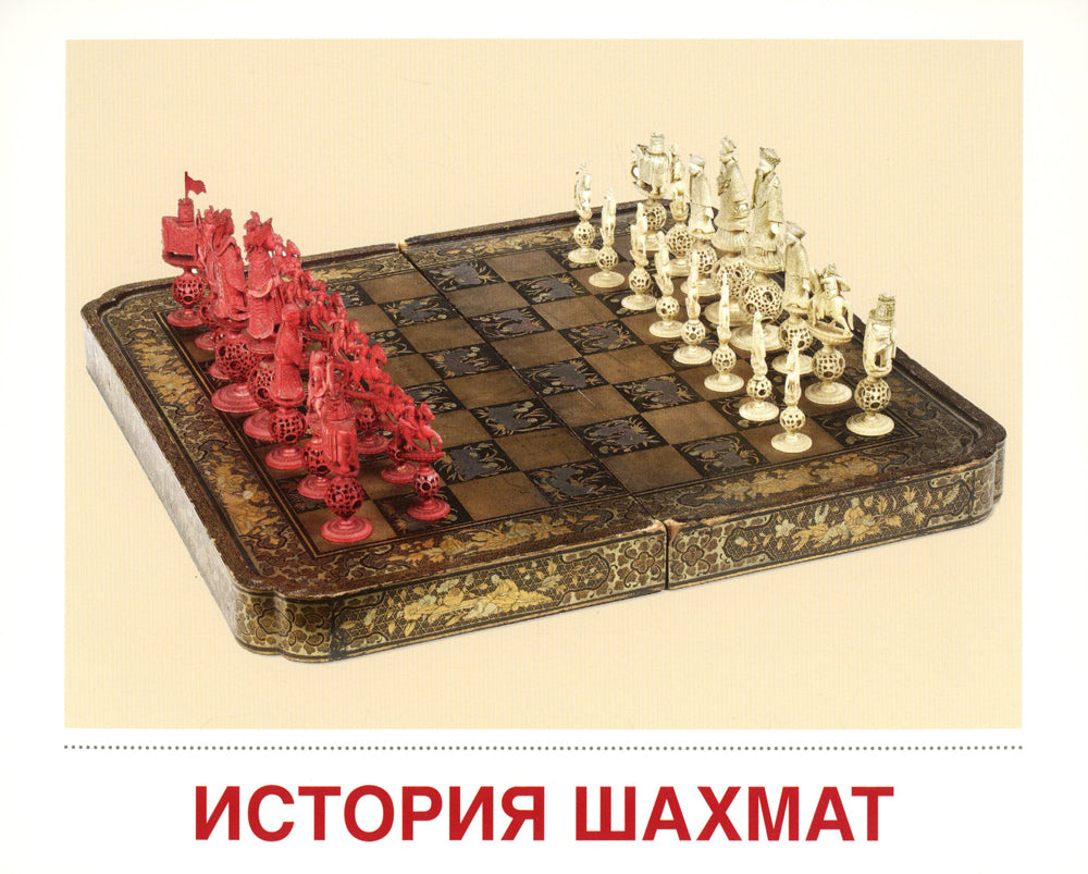 Демонстрационные картинки. Шахматы: 16 демонстрационных картинок с текстом