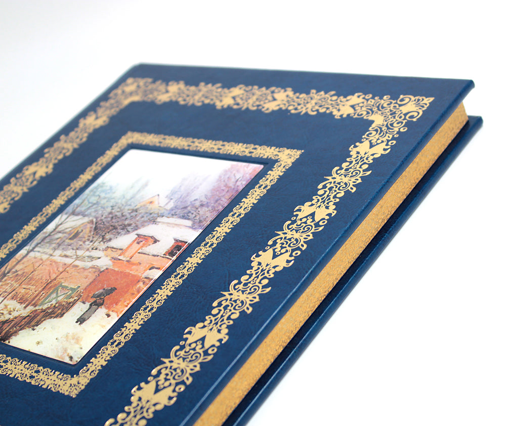 Альфред Сислей. Великие полотна (кожа, золот.тиснен.)