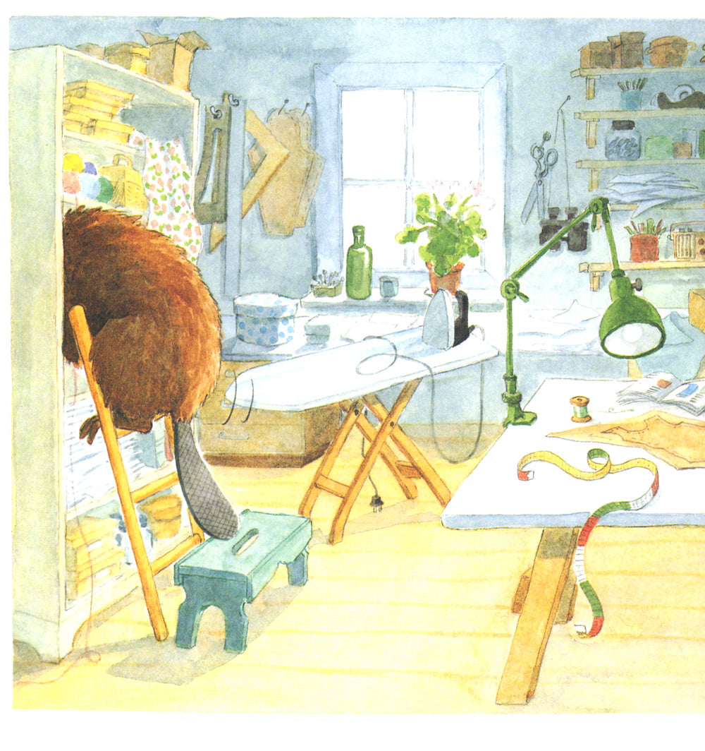 Шьем вместе с Кастором: книжка-картинка