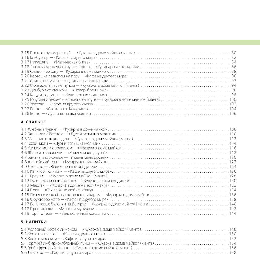 Кулинарный отаку. Твой путеводитель по рецептам из манги и аниме