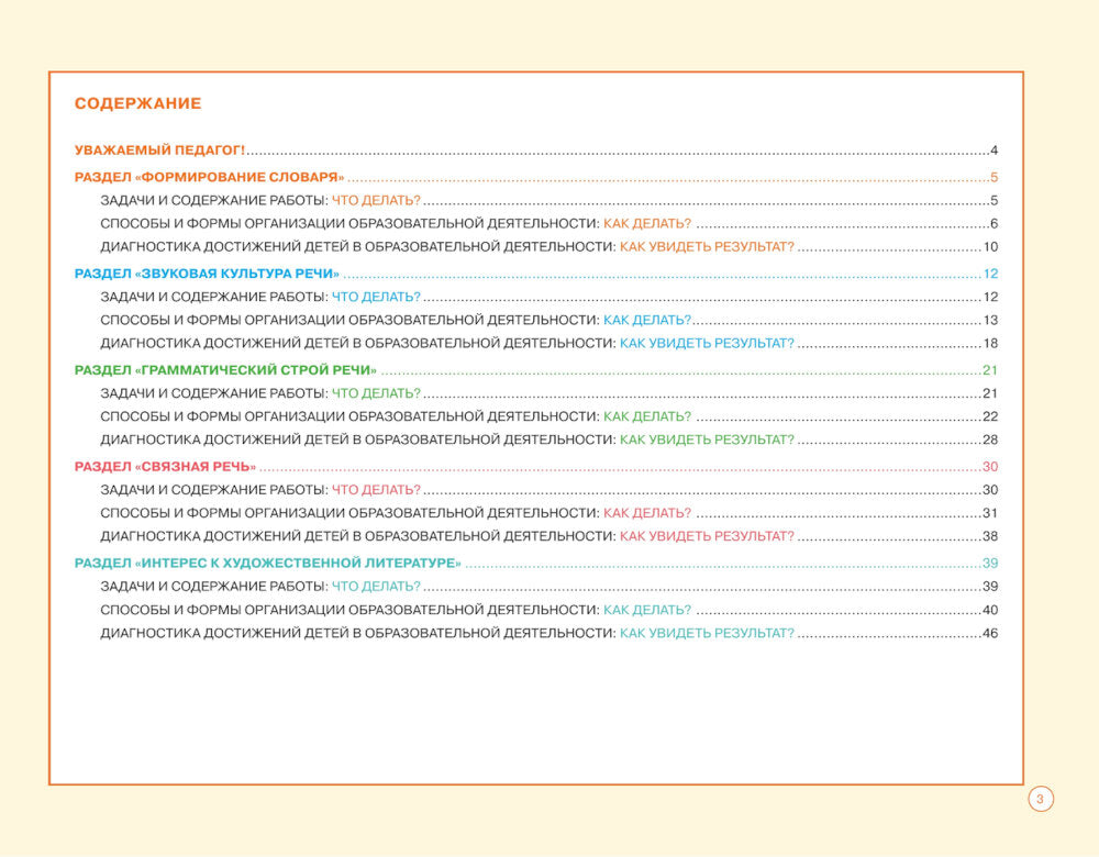 Блокнот педагога второй младшей группы детского сада. Речевое развитие