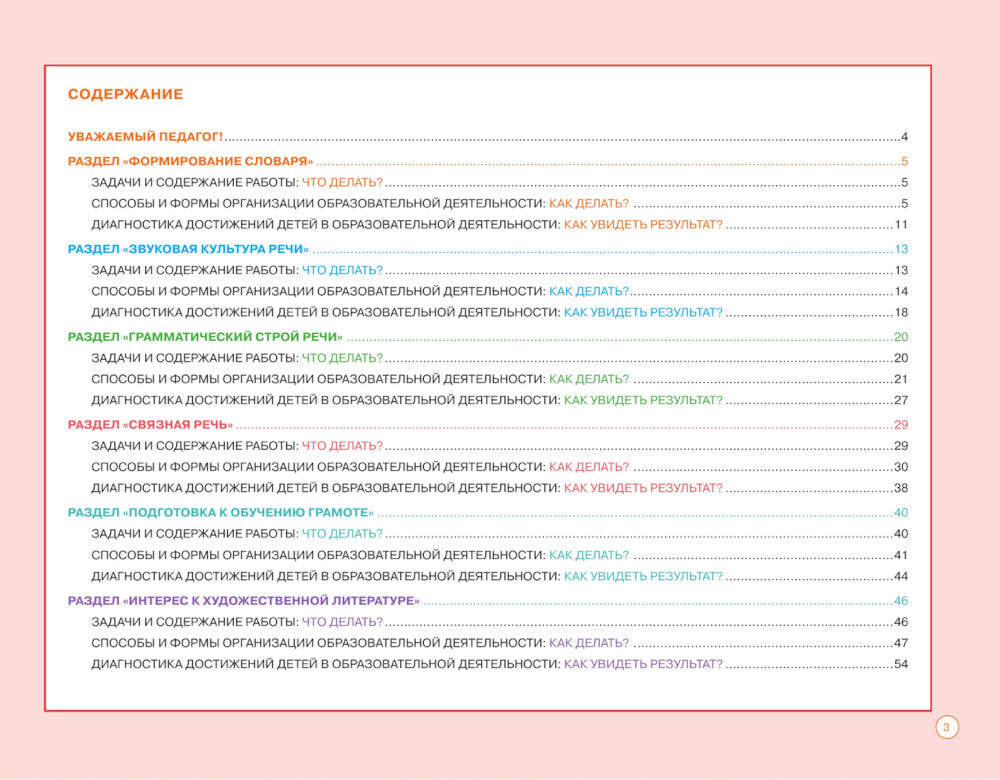 Блокнот педагога подготовительной группы детского сада. Речевое развитие