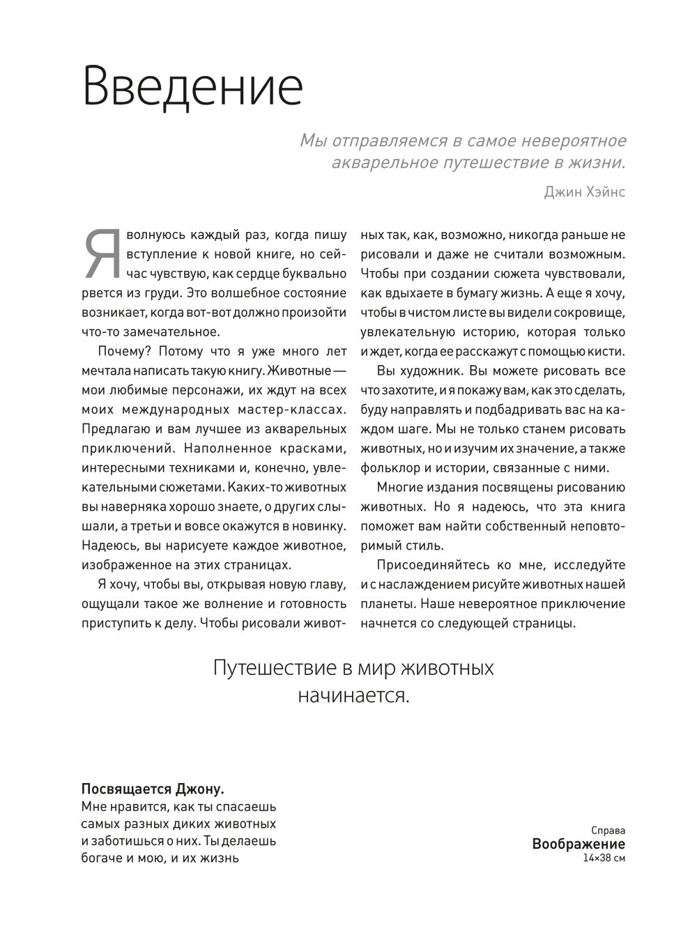 Животные акварелью от Джин Хэйнс. Медитативное рисование для контакта с собой и природой