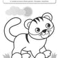 Учимся считать до 10. Математическая раскраска 5-6 лет