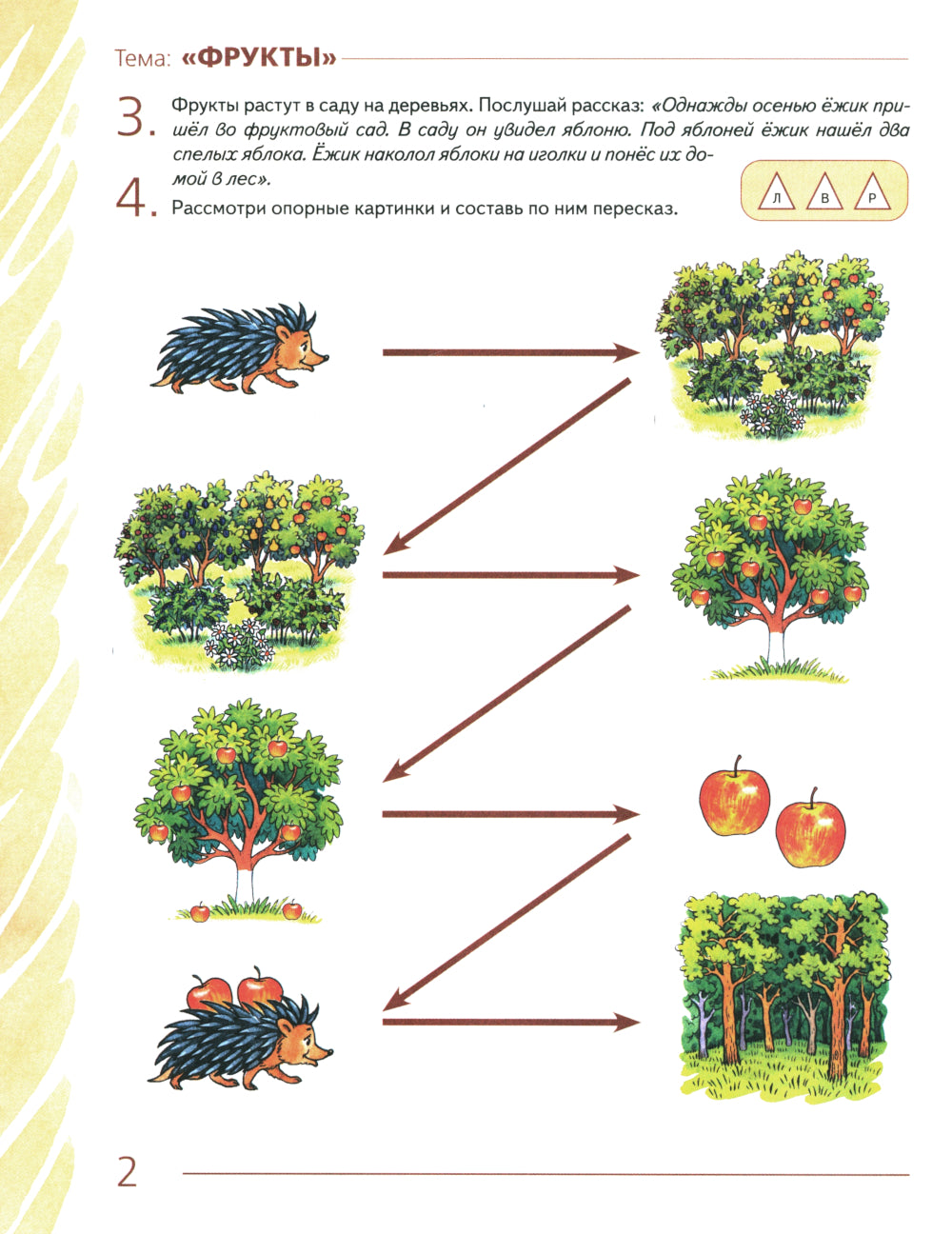 Развиваем связную речь у детей 4-5 лет с ОНР. Альбом 1. Мир растений. 2-е изд., испр