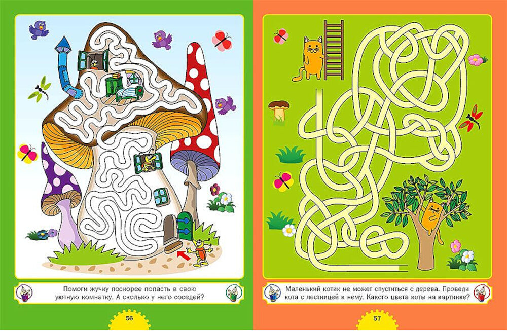 Самые интересные лабиринты. Для детей от 3 до 6 лет