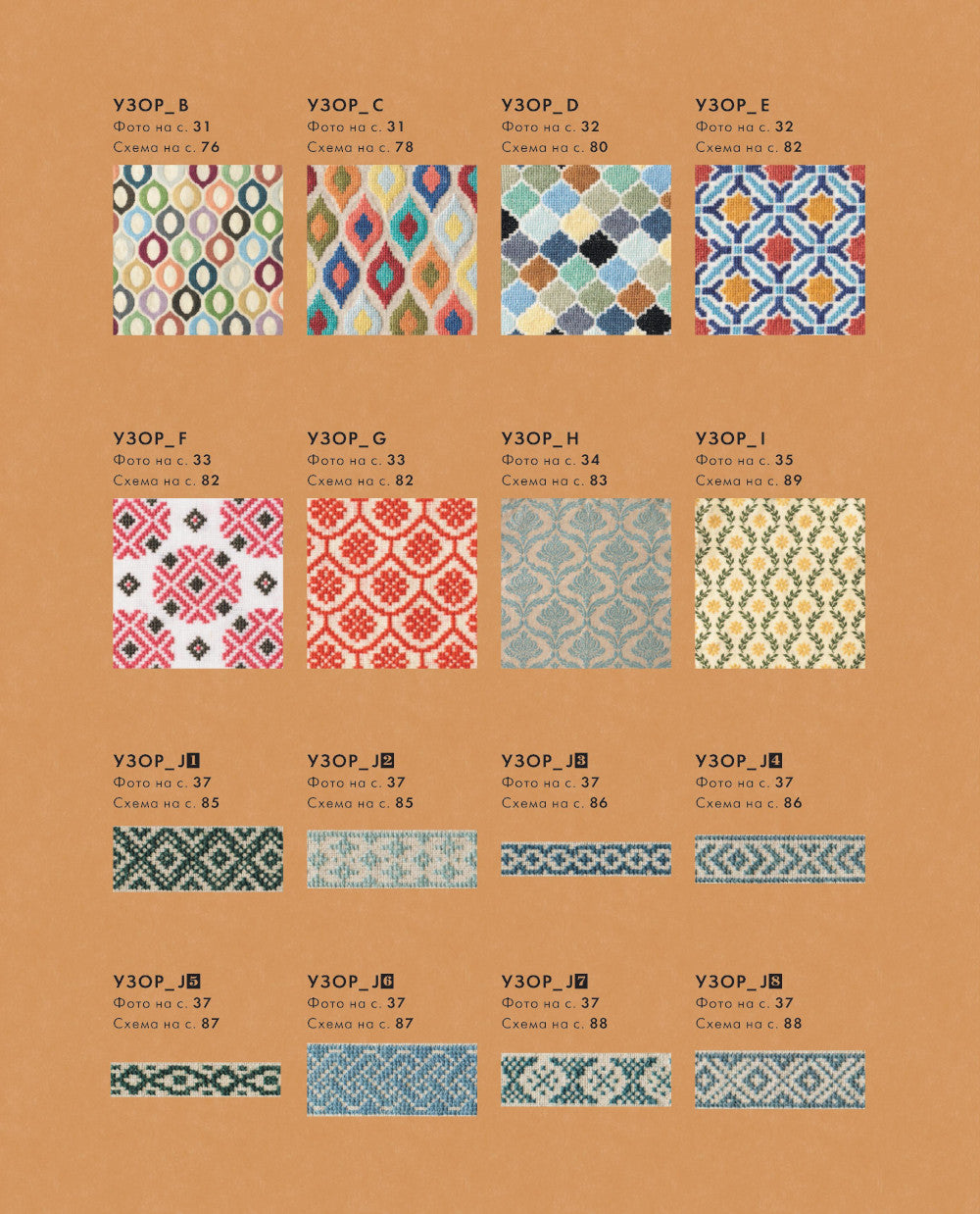 Инновационная вышивка крестиком. Au rythme de Bardjello. 44 ornements japonais