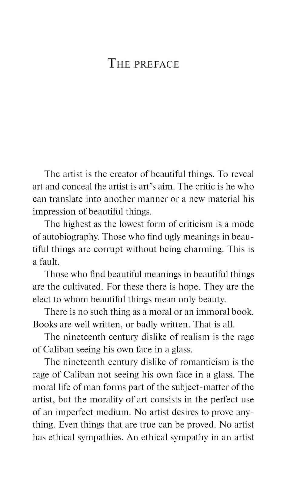 The Picture of Dorian Gray