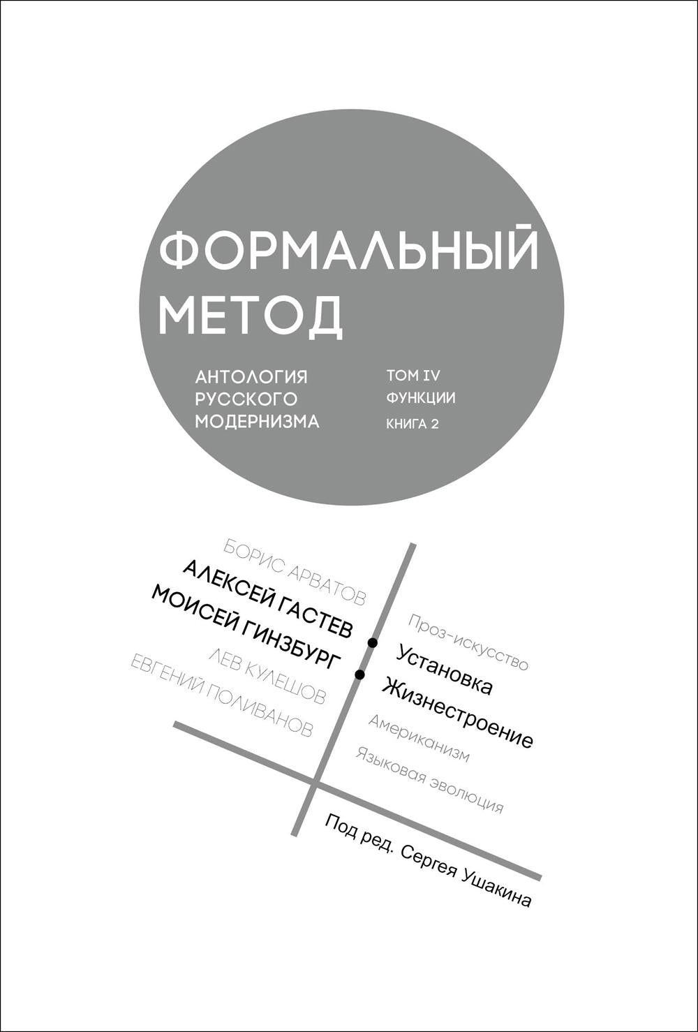 Méthode formelle : Антоlogie русского модернизма. Т. 4 : Fonctions. Кн. 2
