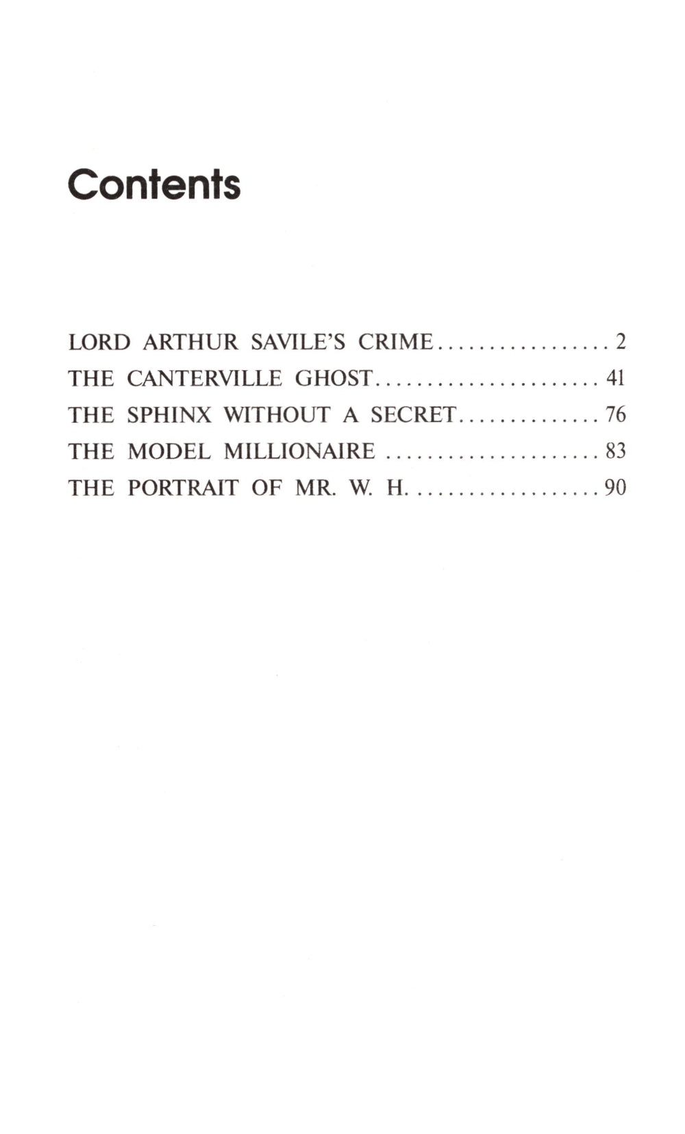 The Canterville Ghost