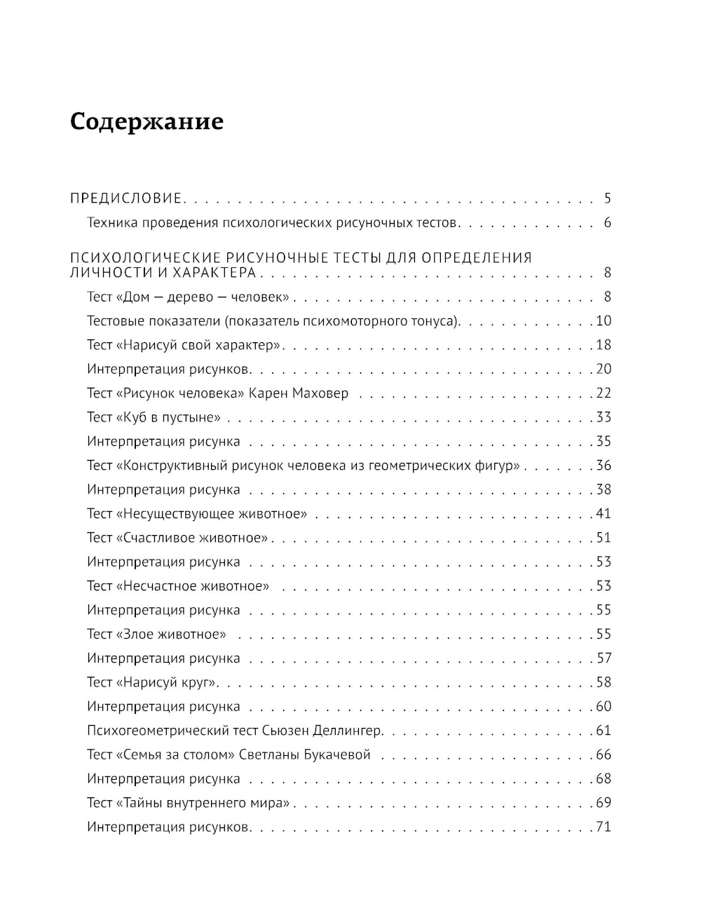 Арт-терапия. Рисуночные тесты на определение типа личности и характера