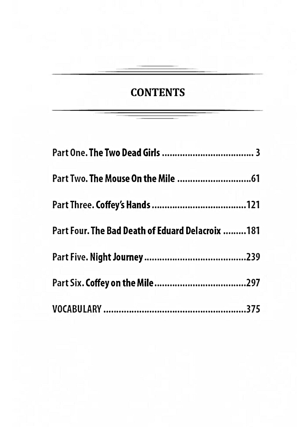 Зеленая миля = The green mile: англ.язык, неадаптир