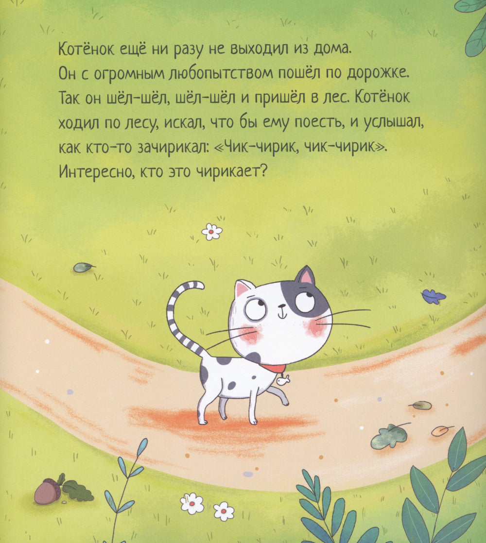 Котенок, который проголодался