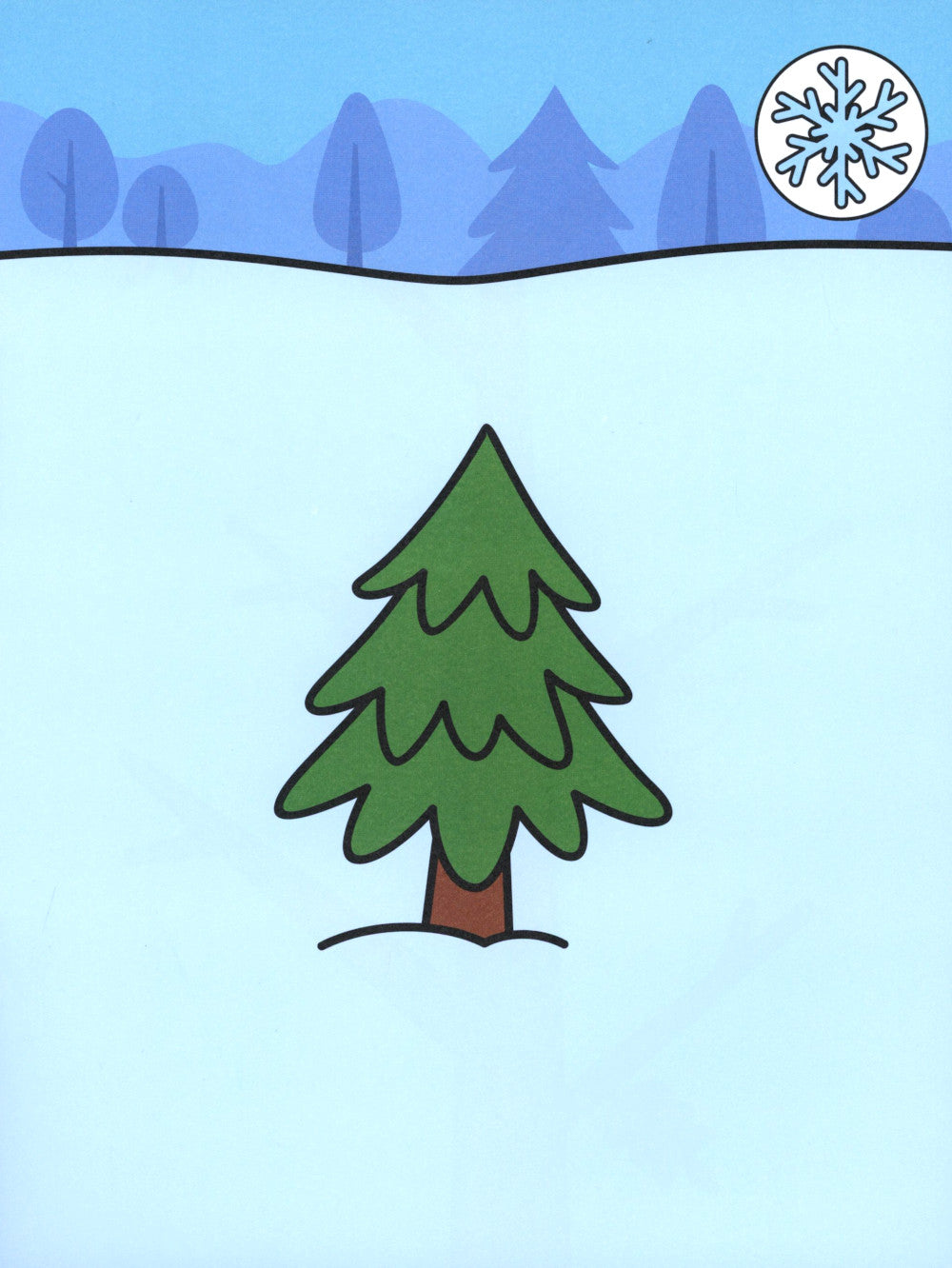 Скрип! Зима в лесу 1+: книжка с наклейками