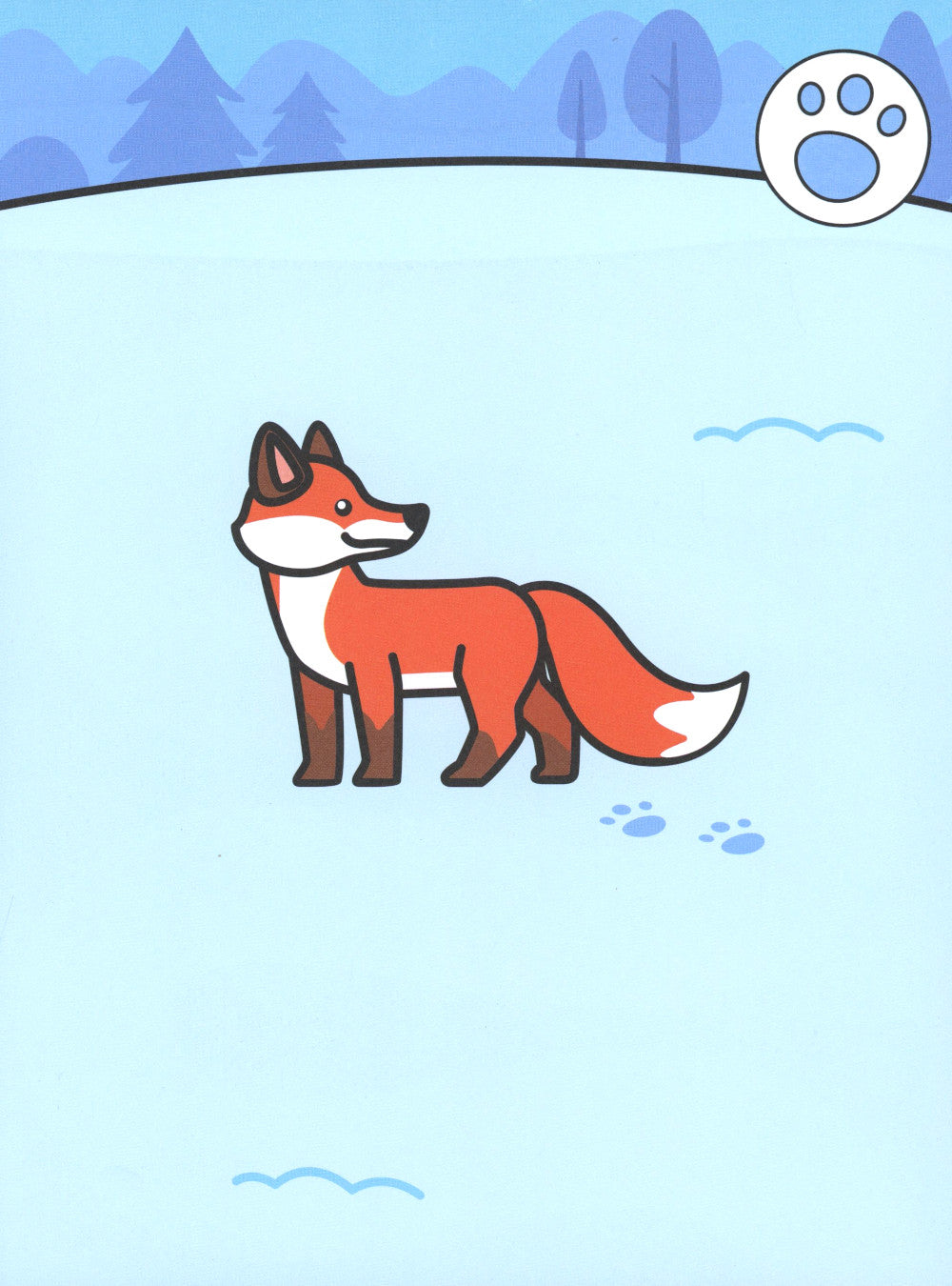 Скрип! Зима в лесу 1+: книжка с наклейками