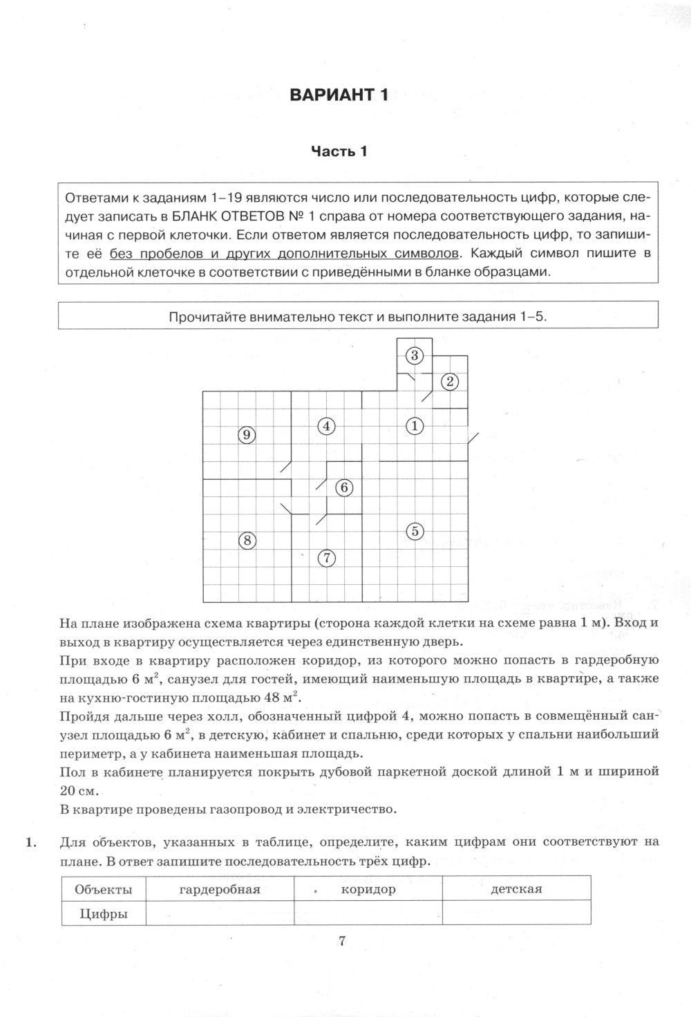 ОГЭ 2025. Mathématique. Entraîneur d'exception. 20 variantes