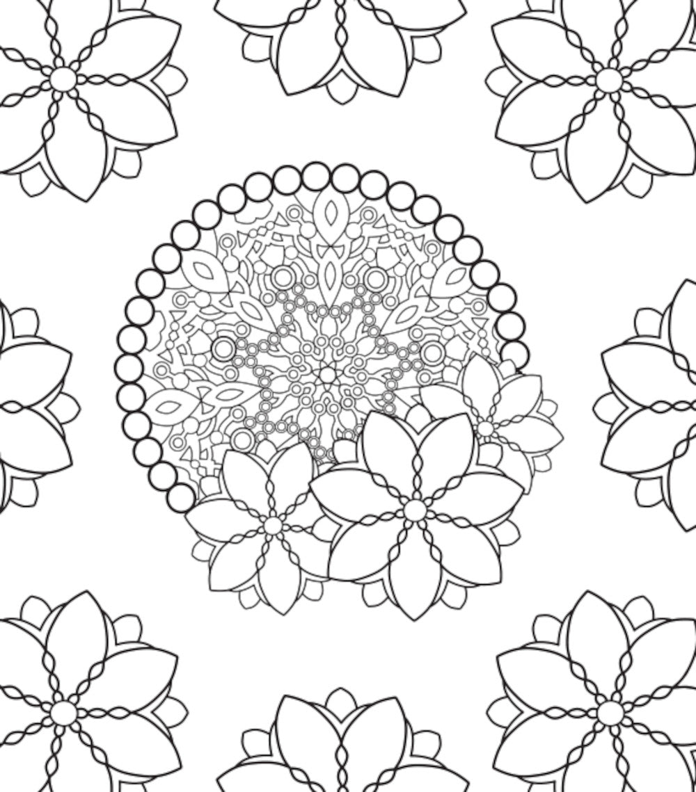 Мандалы любви. Раскраска-антистресс для крепких и здоровых отношений