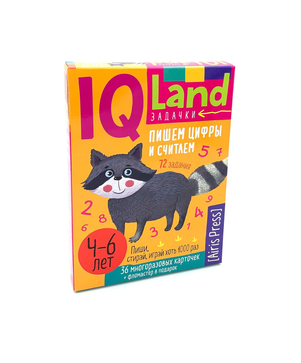 IQ Beaucoup de cartes avec le marqueur. Пишем цифры и считаем (ensemble avec le marqueur)