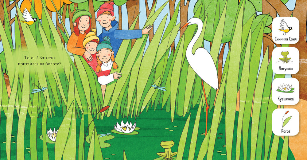 Найди и покажи, малыш. В лесу