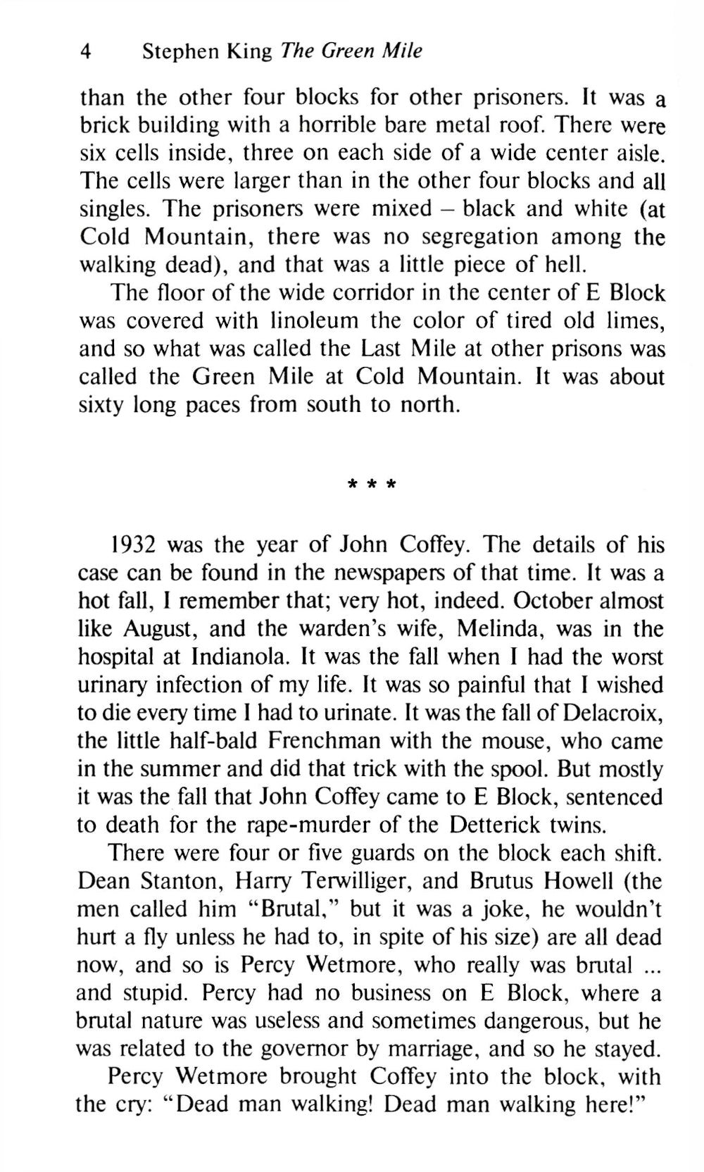 Зелёная миля = The Green Mile: англ. яз., адаптир