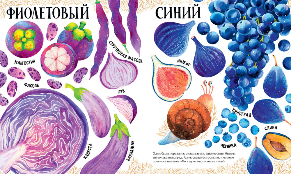 Prises en charge d'Elli dans le monde des fruits et des légumes