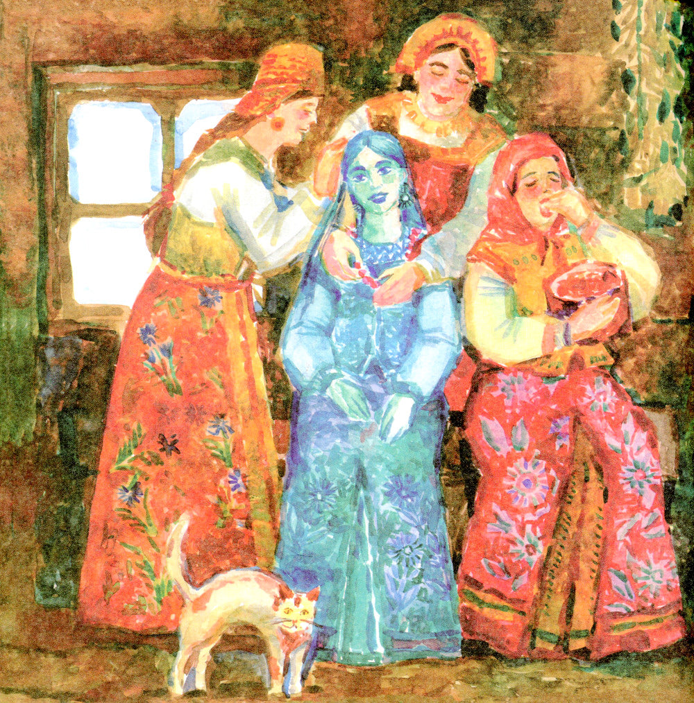 Снегурочка в стиле Василия Сурикова