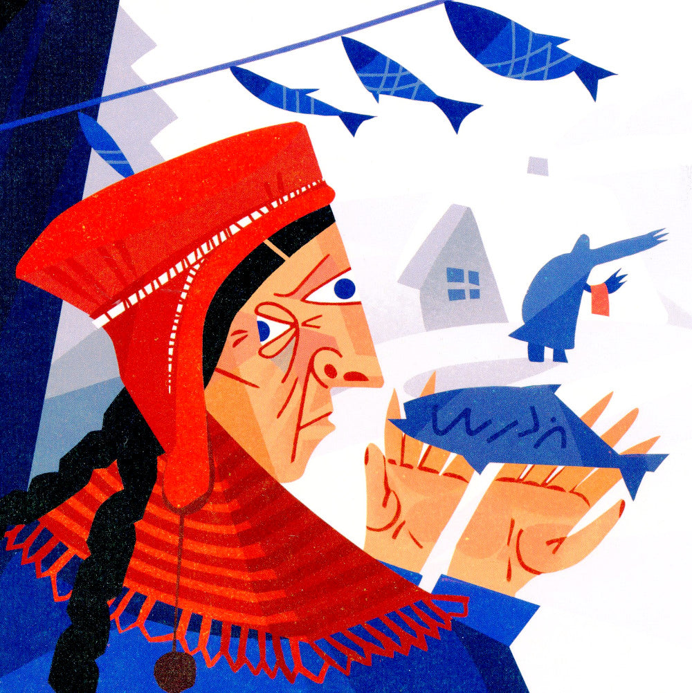 Снежная Королева в стиле Пабло Пикассо