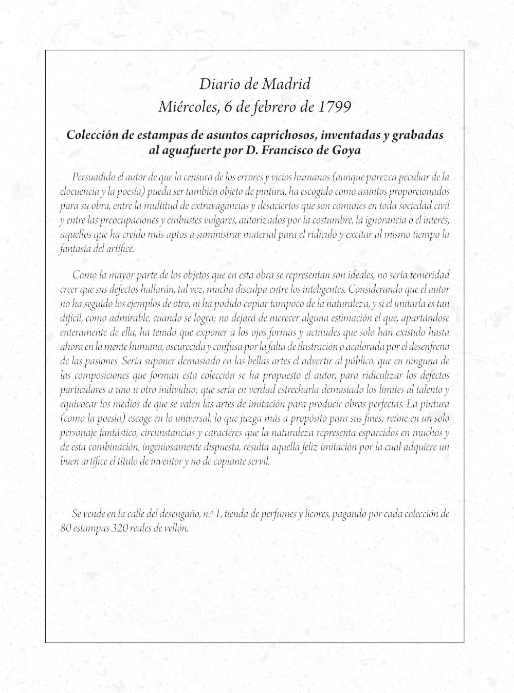 Капричос. Альбом старинных иллюстраций