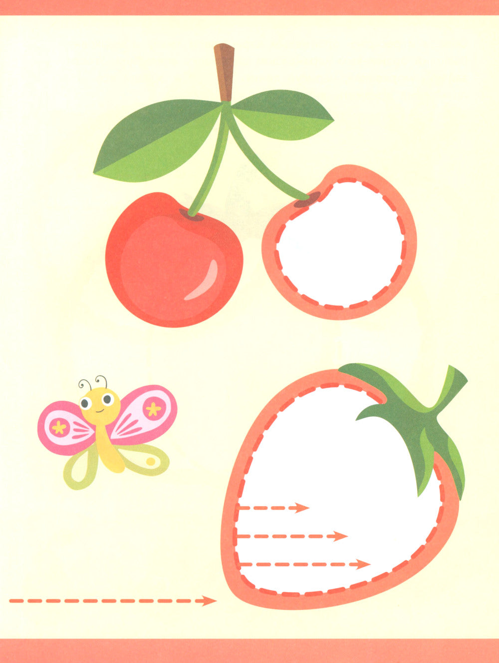 Обводим картинки с толстым контуром