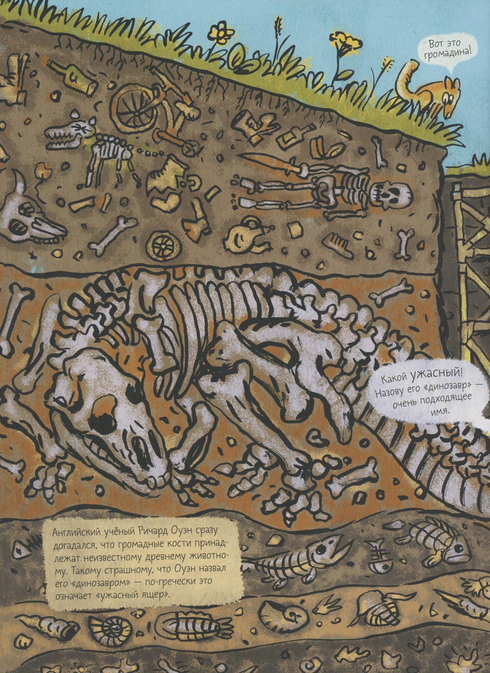 Такие разные динозавры: энциклопедия в картинках