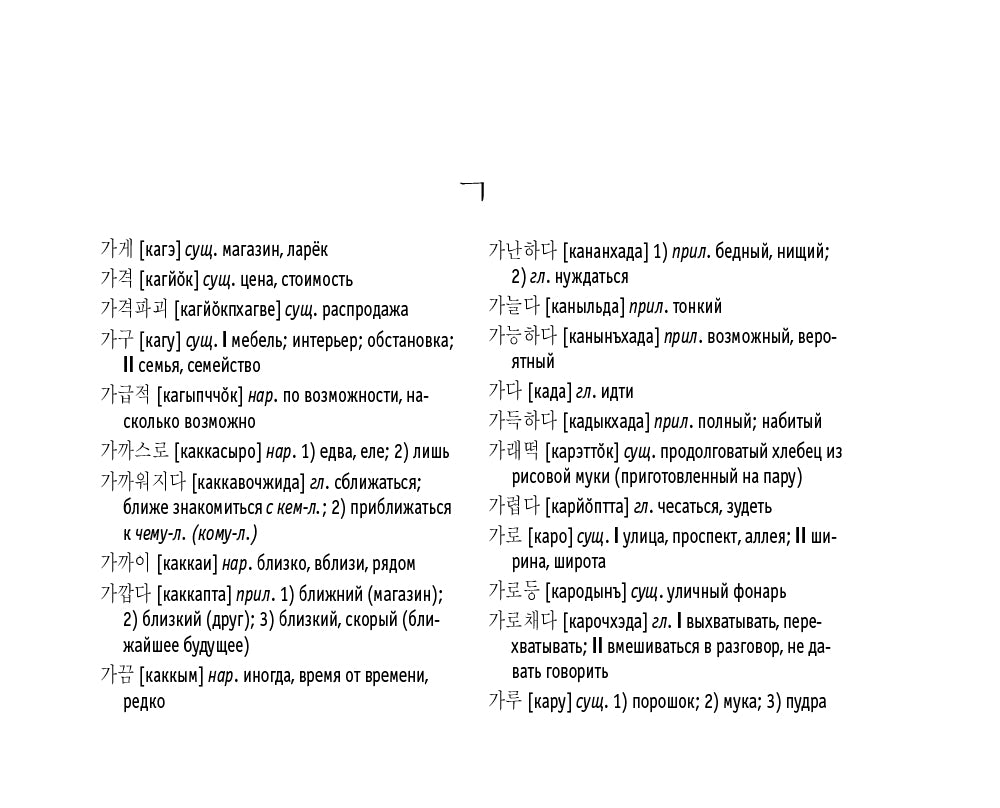 Корейско-русский русско-корейский словарь
