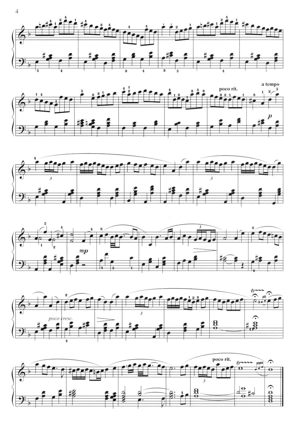 Le domaine de la musique : le classique classique : les chansons et les exemples pour le fortépianique lors des prochaines diffusions. 12-ème jour