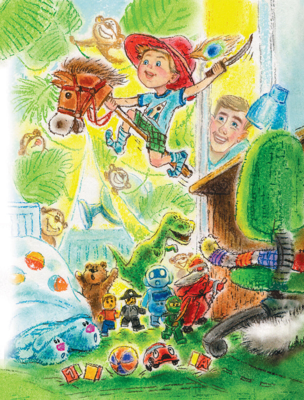 Про Димку, кота Зефира, любопытные тапочки и говорящее одеяло…