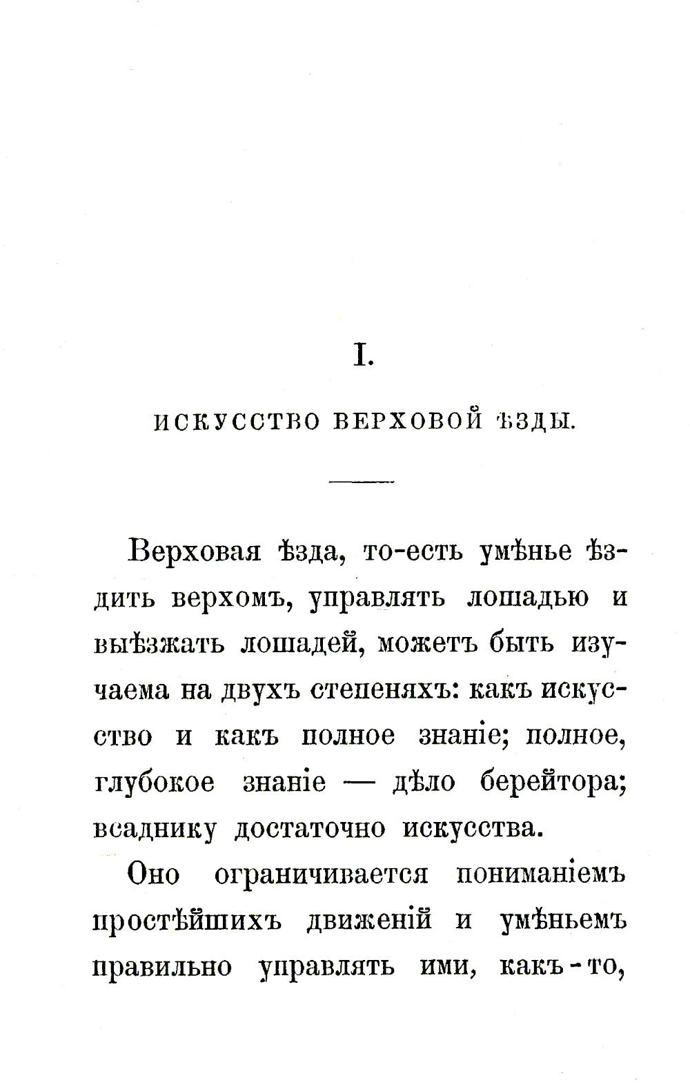 Всадник: Курс верховой езды