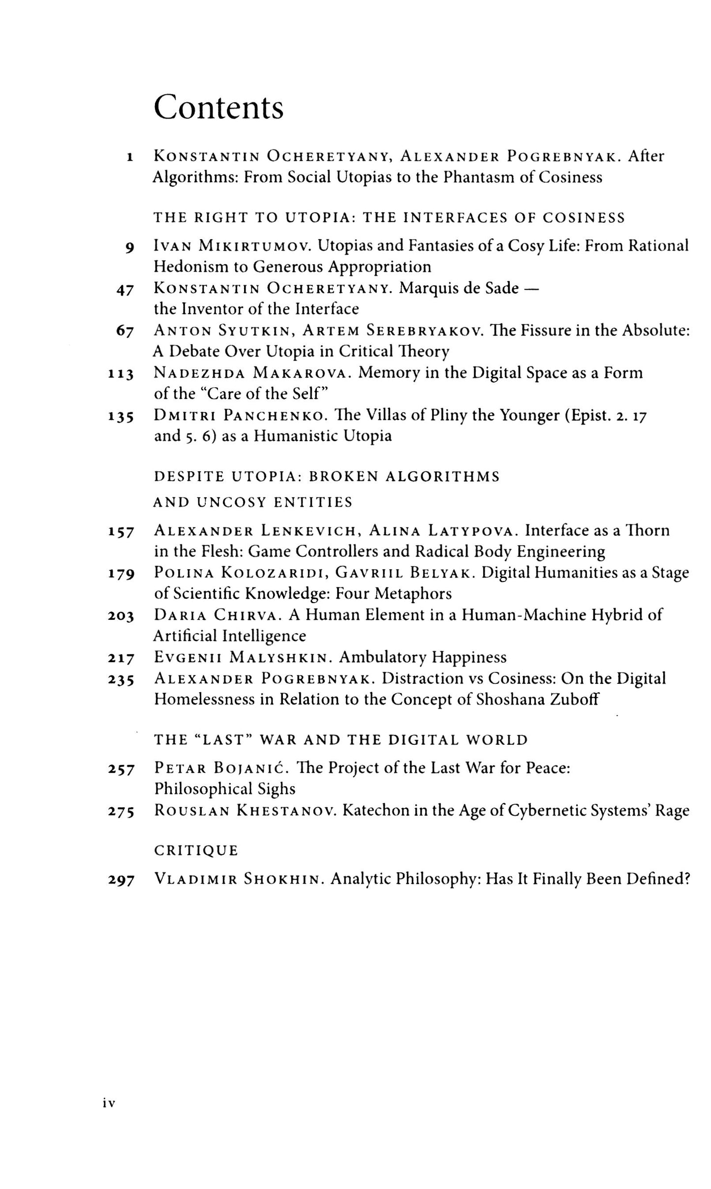 Journal "Логос" № 6 2024. Т. 34