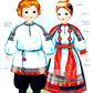 Россия - родина моя. Народы России. 10 демонстрационных картинок А4 с беседами