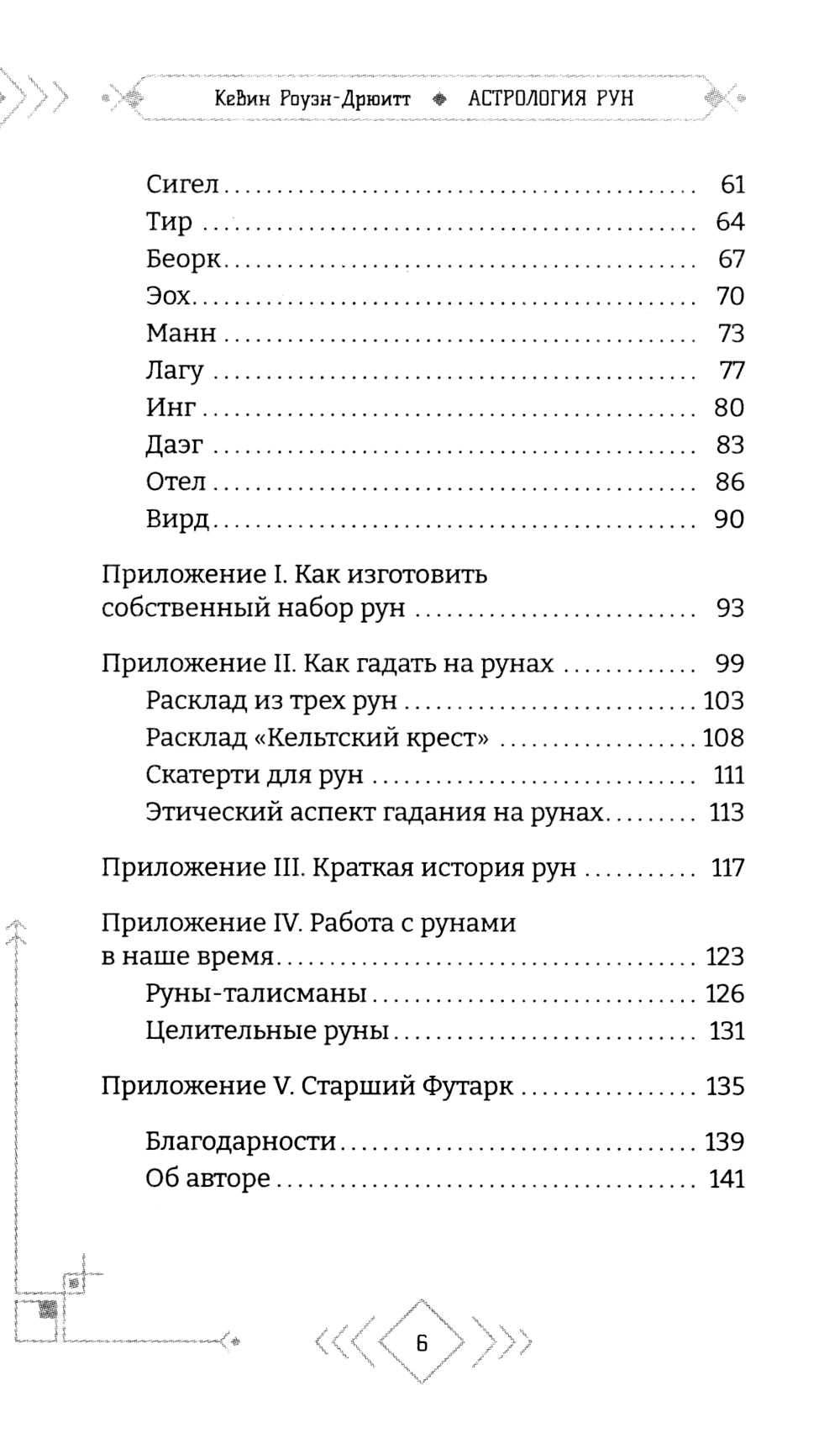 Астрология рун