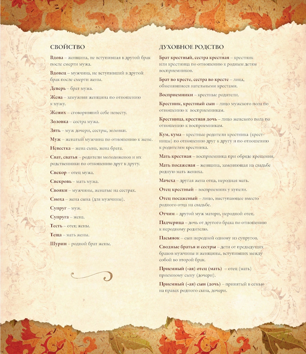 Родословная книга "Семейное древо"