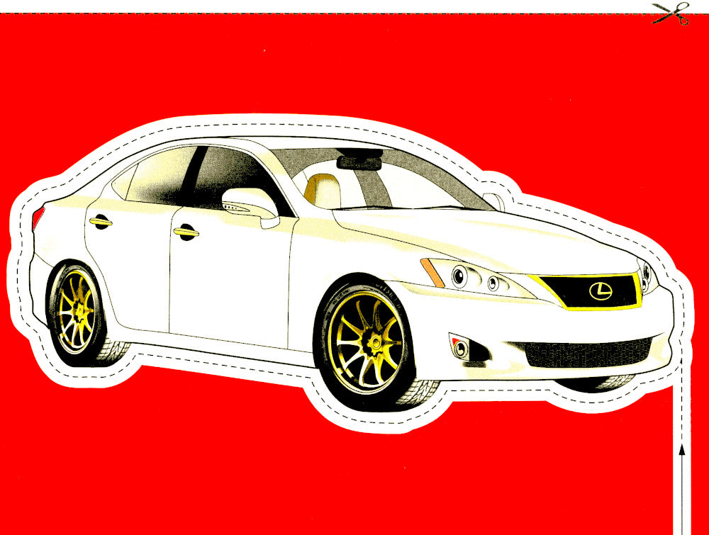 Автомобили 2+. Вырезалки