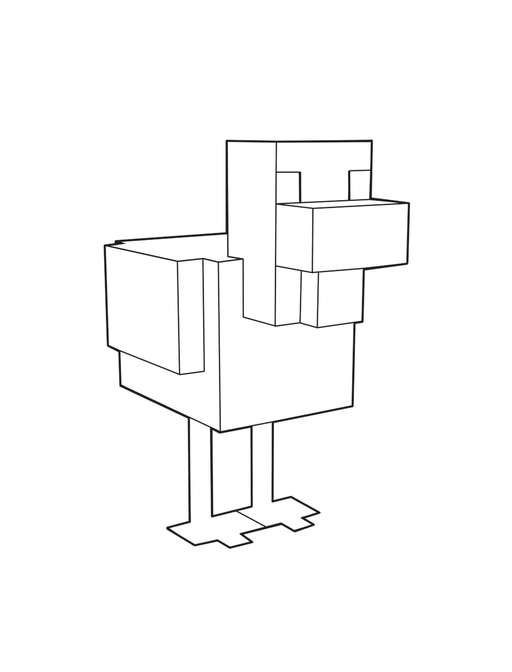Самая кубическая раскраска Майнкрафт. Супер пиксельное приключение