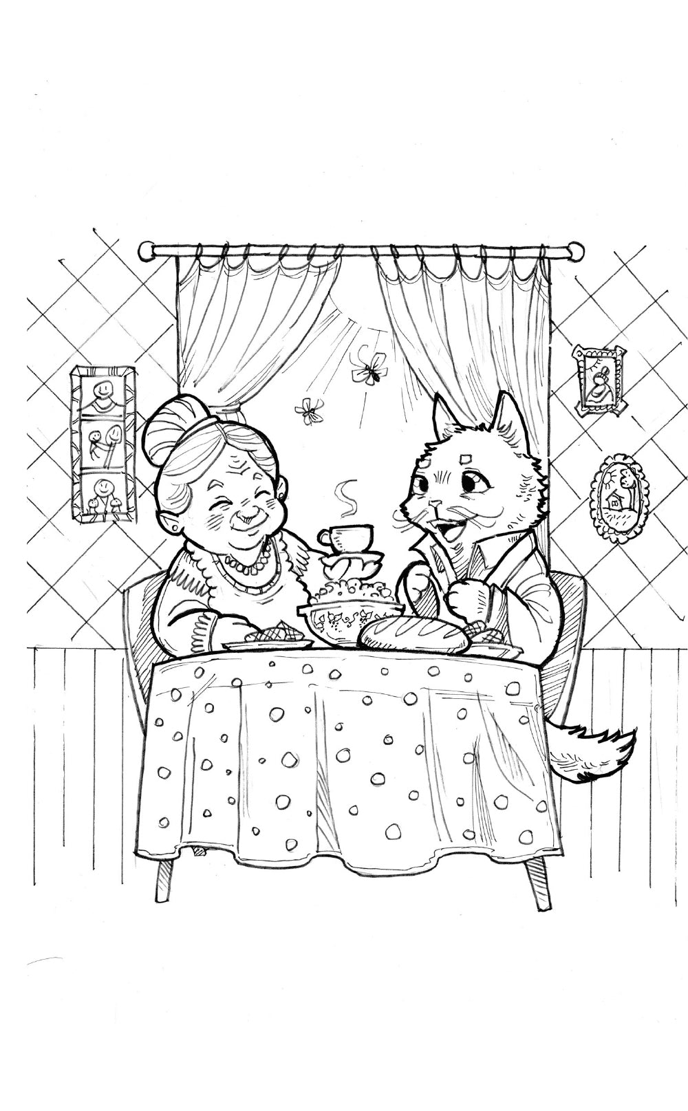 Котофильд в поисках клада