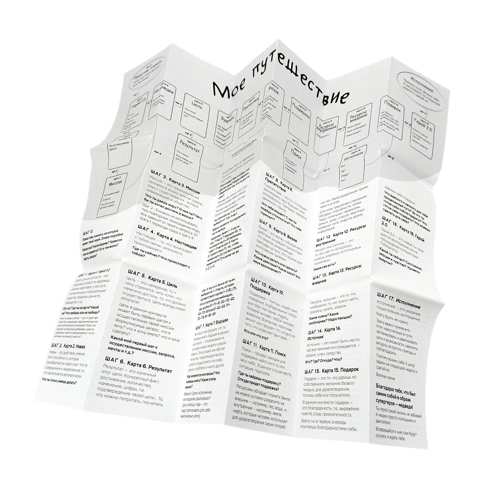 Путь героя». Метафорические ассоциативные карты (102 мак-карты + игра)