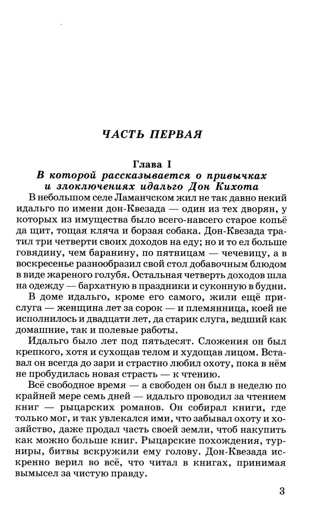 Дон Кихот: повесть