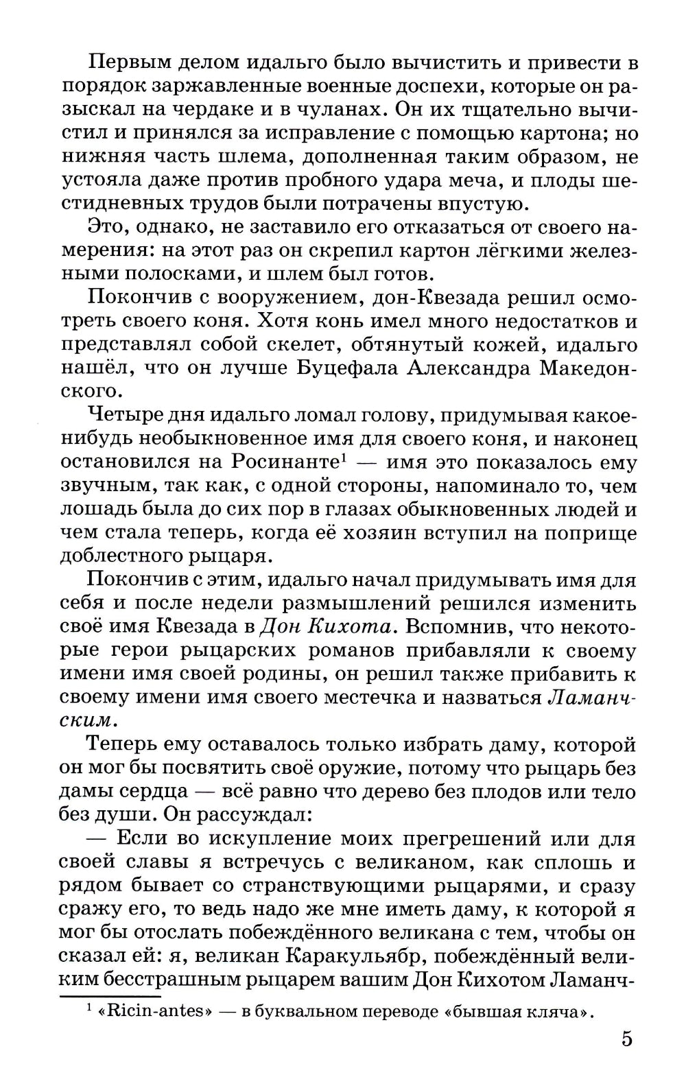 Дон Кихот: повесть