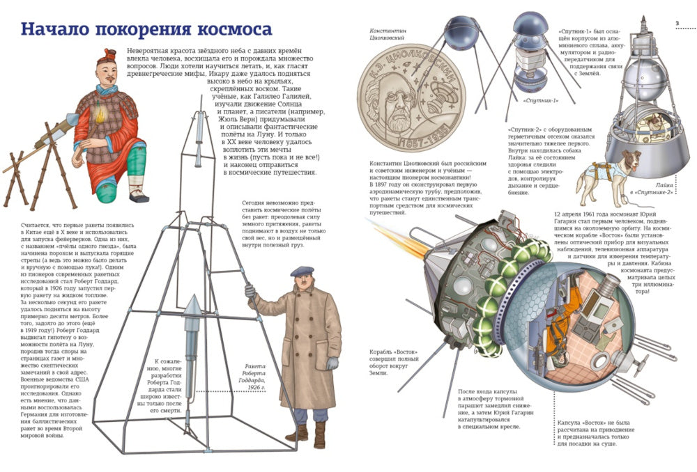 Человек и космос. Атлас покорения Вселенной