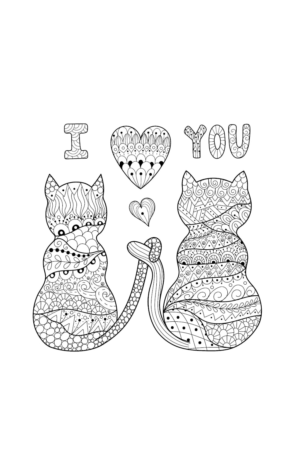 Замурчательная терапия. Раскраски антистресс