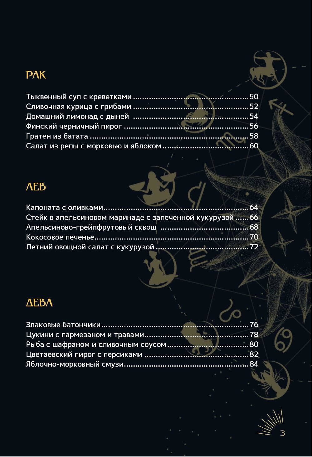 Зодиакальная кухня. Рецепты для каждого знака зодиака