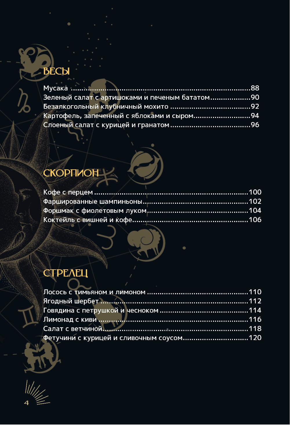 Зодиакальная кухня. Рецепты для каждого знака зодиака