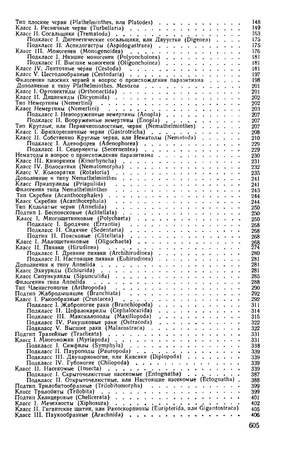 Зоология беспозвоночных